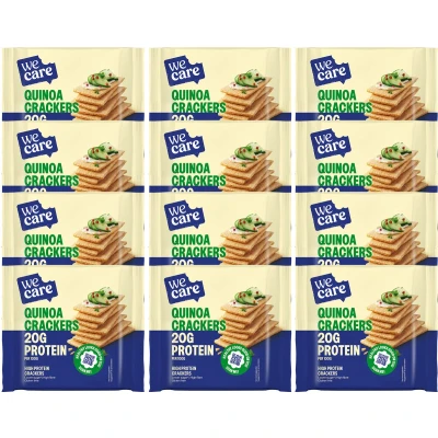 Afbeelding van WeCare Quinoa Crackers 100g