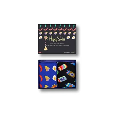 Afbeelding van Happy Socks sokken Friday Night Gift Set (2 pack) Unisex Maat: 36 40