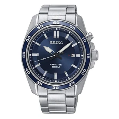 Afbeelding van Seiko heren Kinetic horloge SKA783P1 in de kleur Zilver