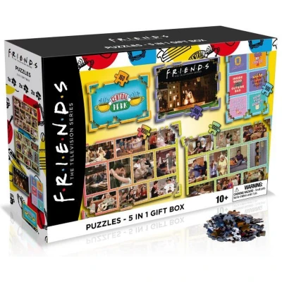 Afbeelding van FRIENDS LEGPUZZEL 5 IN 1 GESCHENKENDOOS