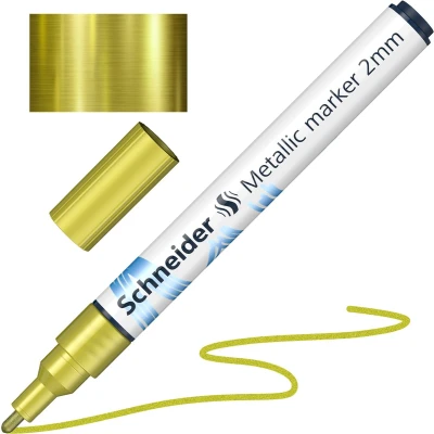 Afbeelding van Schneider metallic marker Paint it 011 2mm geel S ML01101063