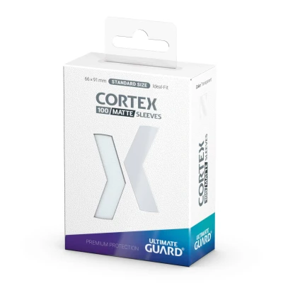 Afbeelding van Ultimate Guard Matte Cortex Sleeves: Transparent (100 stuks)