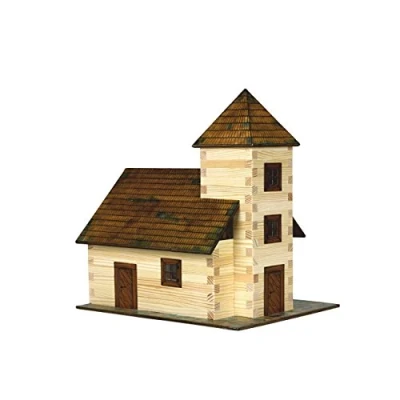 Afbeelding van Bouwpakket Kerk Walachia hout