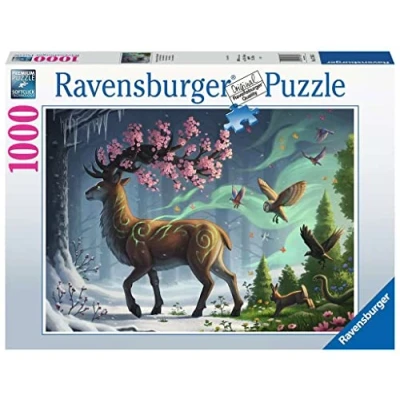 Image de Puzzle Le cerf du printemps Ravensburger 1000 Pièces