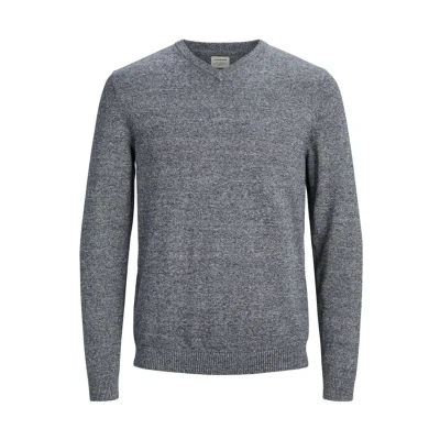 Afbeelding van Jack &amp; Jones Jjebasic Trui, Heren, Maat: XL, Grey