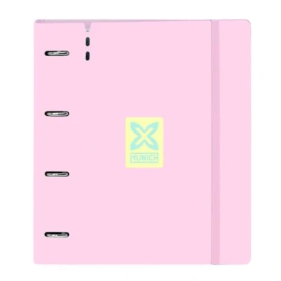 Afbeelding van Ringmap Munich Candy Roze 27 X 32 4 cm