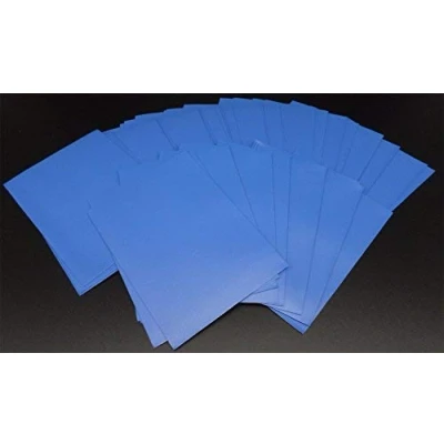 Afbeelding van docsmagic.de 100 Matt Blue Card Sleeves standaardmaat 66 x 91 cm, blauw PKM MTG