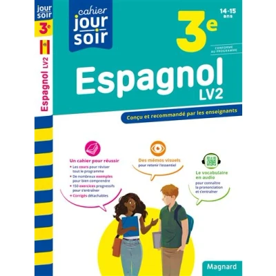 Image de Espagnol 3e LV2 Cahier Jour Soir