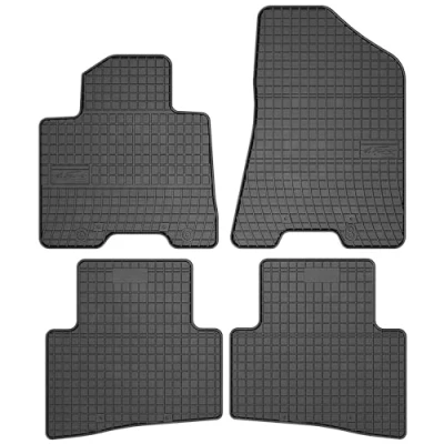 Afbeelding van M MOTOS Rubberen vloermat voor Kia Sportage IV 2015 2018, verbeter je reiscomfort met de zwarte antislip mat auto‘s, automat alle weersomstandigheden, bescherming tegen vuil