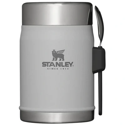 Afbeelding van Stanley PMI Legendary +spork Lunchpot 400 Ml Ash Grijs Lunchboxen &amp; Bekers