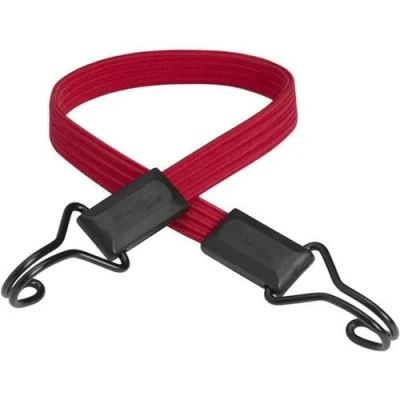 Image de MASTER LOCK Tendeur plat 60 cm Rouge Crochet inversé double fil Résistance 40kg