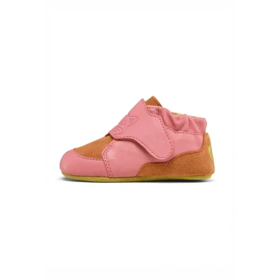 Afbeelding van Affenzahn Crawly Chaussures d&#039;éveil en cuir pour bébé fille et garçon Fermeture Velcro souple antidérapant d&#039;apprentissage de la marche, Chat rose, 20 EU