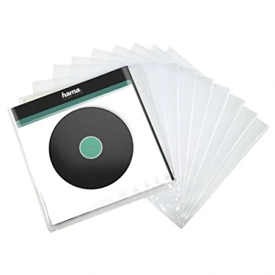 Afbeelding van Hama Lp Buitenhoes Transparant 10 Stuks
