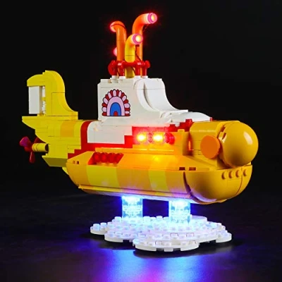 Afbeelding van BRIKSMAX Lego The Beatles Yellow Submarine LED verlichtingsset compatibel met 21306 zonder Kit