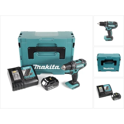 Afbeelding van Makita DDF 482 RM1J accuboormachine 18V 62Nm in Makpac + 1x 4.0 Ah accu lader