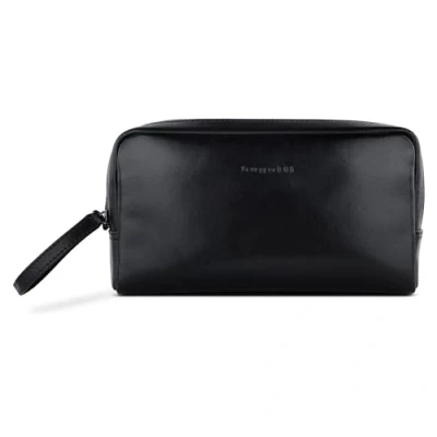 Afbeelding van bugatti Toilettas Romano Toiletry Bag Black Zwart