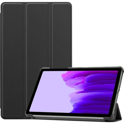Afbeelding van iMoshion Tablet Hoes Geschikt voor Samsung Galaxy Tab A7 Lite Trifold Bookcase Zwart