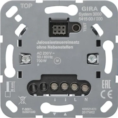 Afbeelding van Gira System 3000 jaloeziebesturingselement zonder ingang
