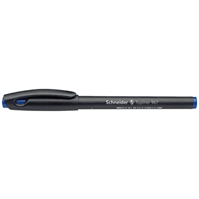 Afbeelding van Schneider fineliner Topliner 967 blauw