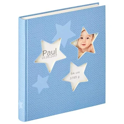Afbeelding van walther+ design Walther UK 133 L Fotoalbum (b x h) 28 cm 31 Blauw 50 bladzijden