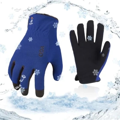 Afbeelding van Vgo... 1 paar 5℃/41F winter werkhandschoenen, koude veiligheidshandschoenen, of vriezer behoud handschoenen (AL8736FL)