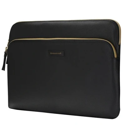 Afbeelding van dbramante1928 Paris+ Sleeve Laptop hoes 14 inch Echt leer MacBook Pro Night Black