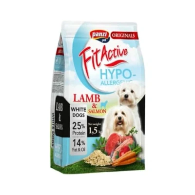Afbeelding van Panzi Pet White dog Hypoallergeen hondenvoer voor kleine volwassen honden met witte vacht 1,5kg