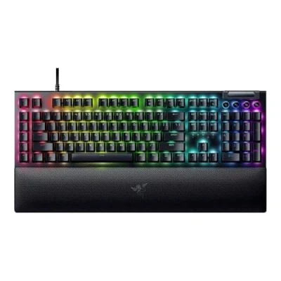 Afbeelding van RAZER BlackWidow V4 Yellow Switch Gaming toetsenbord Kabelgebonden QWERTZ, Duits Zwart Verlicht