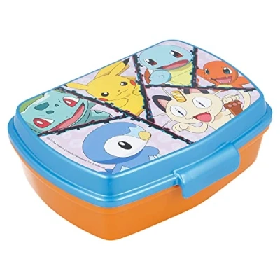 Image de Lunch Box POKEMON orange et bleue