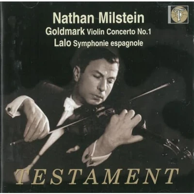 Afbeelding van Goldmark: Violin Concerto no 1; Lalo / Nathan Milstein
