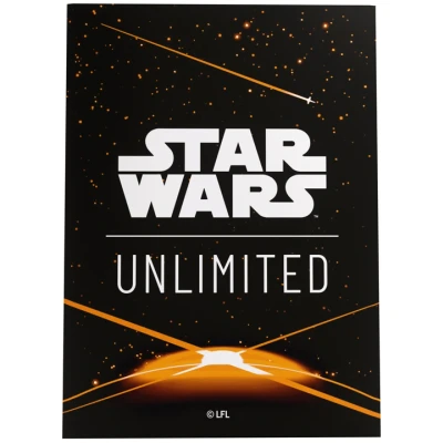 Afbeelding van Gamegenic Star Wars: Unlimited Art Sleeves: Card Back Orange (60 stuks)