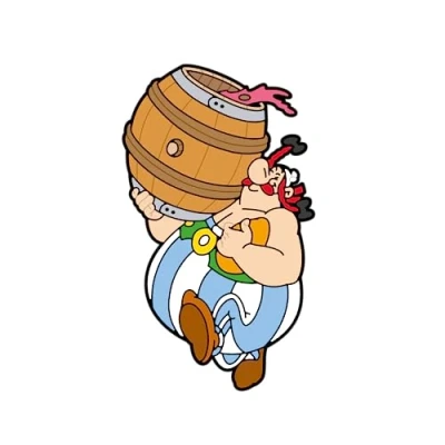Afbeelding van Plastoy Asterix Kauwgom Magneet in Bretagne