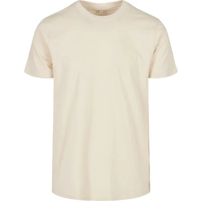 Afbeelding van Herenshirt &#039;Basic Round Neck&#039; met korte mouwen Sand 4XL