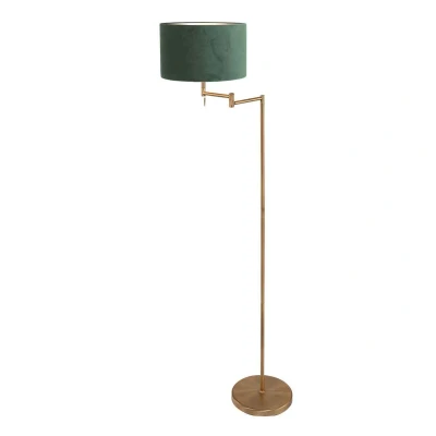 Afbeelding van Mexlite vloerlamp Bella brons metaal 45 cm E27 fitting 3872BR