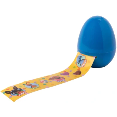 Afbeelding van Canenco, Stickers, Bing surprise ei stickerrol, 3 meter