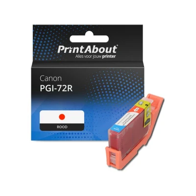 Afbeelding van Huismerk Canon PGI 72R Inktcartridge Rood