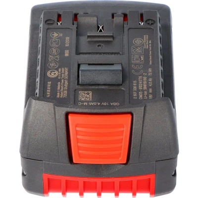 Afbeelding van Originele Bosch GSR 18 V LI batterij 2607336815 met volt en 4000 mAh