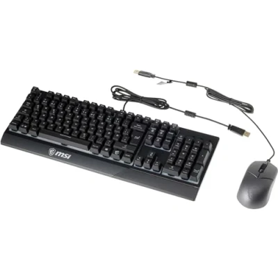 Afbeelding van MSI Vigor GK30 USB toetsenbord QWERTZ Duits zwart