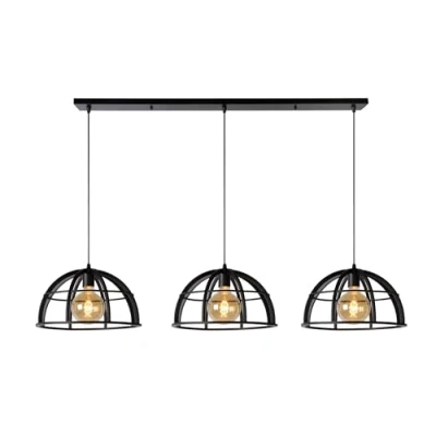 Afbeelding van Lucide DIKRA Hanglamp 3xE27 Zwart