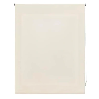 Afbeelding van INTERBLIND premium effen doorschijnend rolgordijn 140 x 175 cm beige voor ramen 137 170