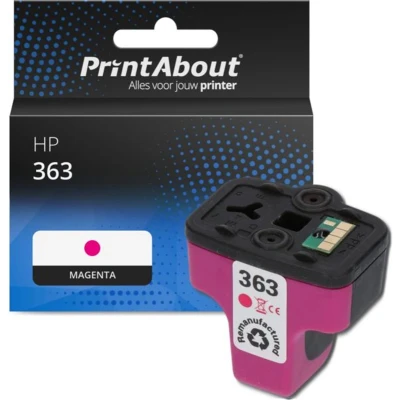 Afbeelding van Huismerk HP 363 (C8772EE) Inktcartridge Magenta