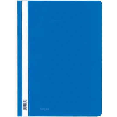 Afbeelding van Kangaro snelhechtermap A4 PP blauw krimp á 25 stuks K 22039