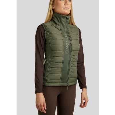 Image de Montar Gilet Sans Manches Emma Quilt Pine Green
