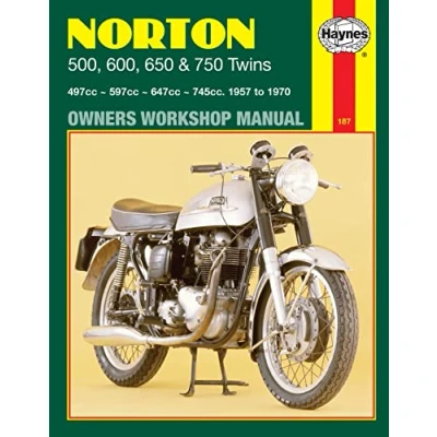 Afbeelding van Norton 500, 600, 650 &amp; 750 Twins (57 70) Haynes Repair Manual