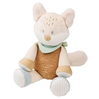 Afbeelding van Nattou FLO, ERNEST &amp; OLI Knuffel Vos 29 cm Munt Groen