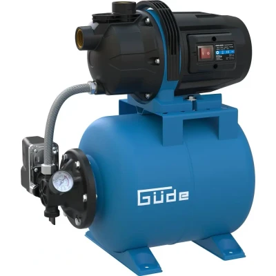 Afbeelding van Güde Huiswaterstation HWW 6035 (600 watt, ketelcapaciteit: 19 liter, opvoervolume 3200 l/u, opvoerhoogte max. 35 m, zuighoogte 7 norylwiel, tank