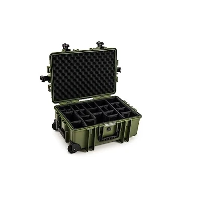 Afbeelding van B &amp; W International Outdoor koffer Typ 6700 42.8 l (b x h d) 610 430 265 mm Brons groen (mat) 6700/BG/RPD