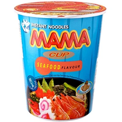Image de MAMA Nouilles Instantanées Cup Fruits de Mer 16 x 70 g 1 Unité