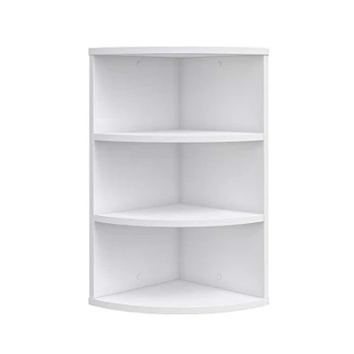 Afbeelding van Vicco Hoekplank Ecki, 30 x 60 cm, Wit