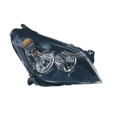 Afbeelding van ALKAR 2742438 Koplampen rechts W5W, H21W, H7/H1, H7, H1 met elektromotor Behuizing zwart binnengedeelte OPEL: Astra H GTC, Hatchback